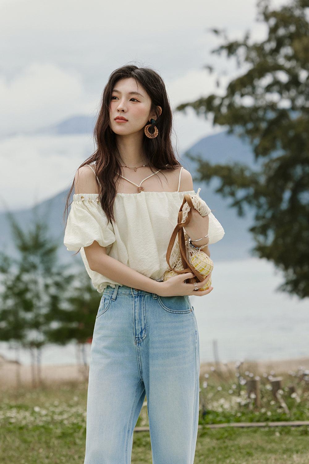 Off-shoulder Blouses for Women