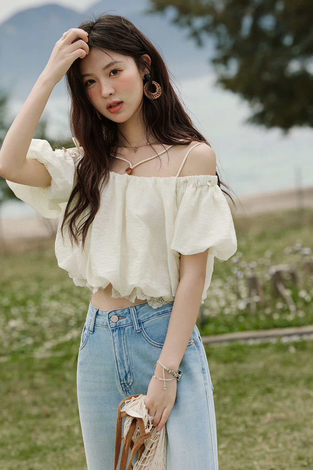 Off-shoulder Blouses for Women