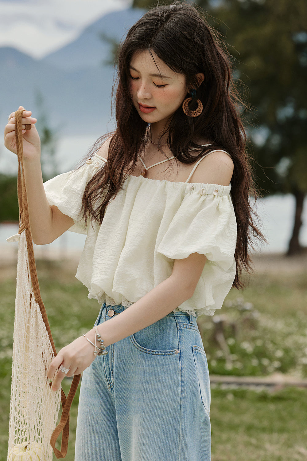 Off-shoulder Blouses for Women