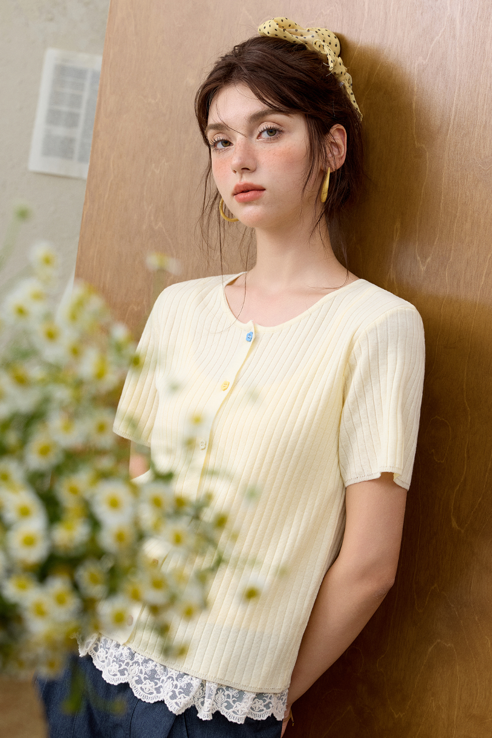 Knit T-shirt for Women