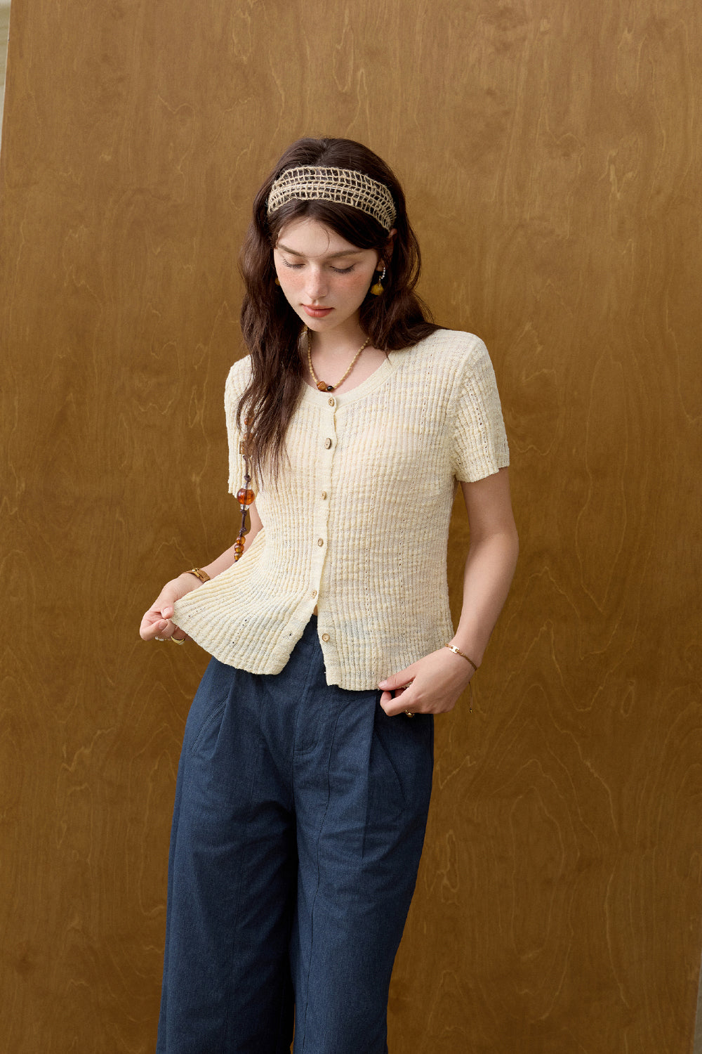 Knit T-shirt for Women