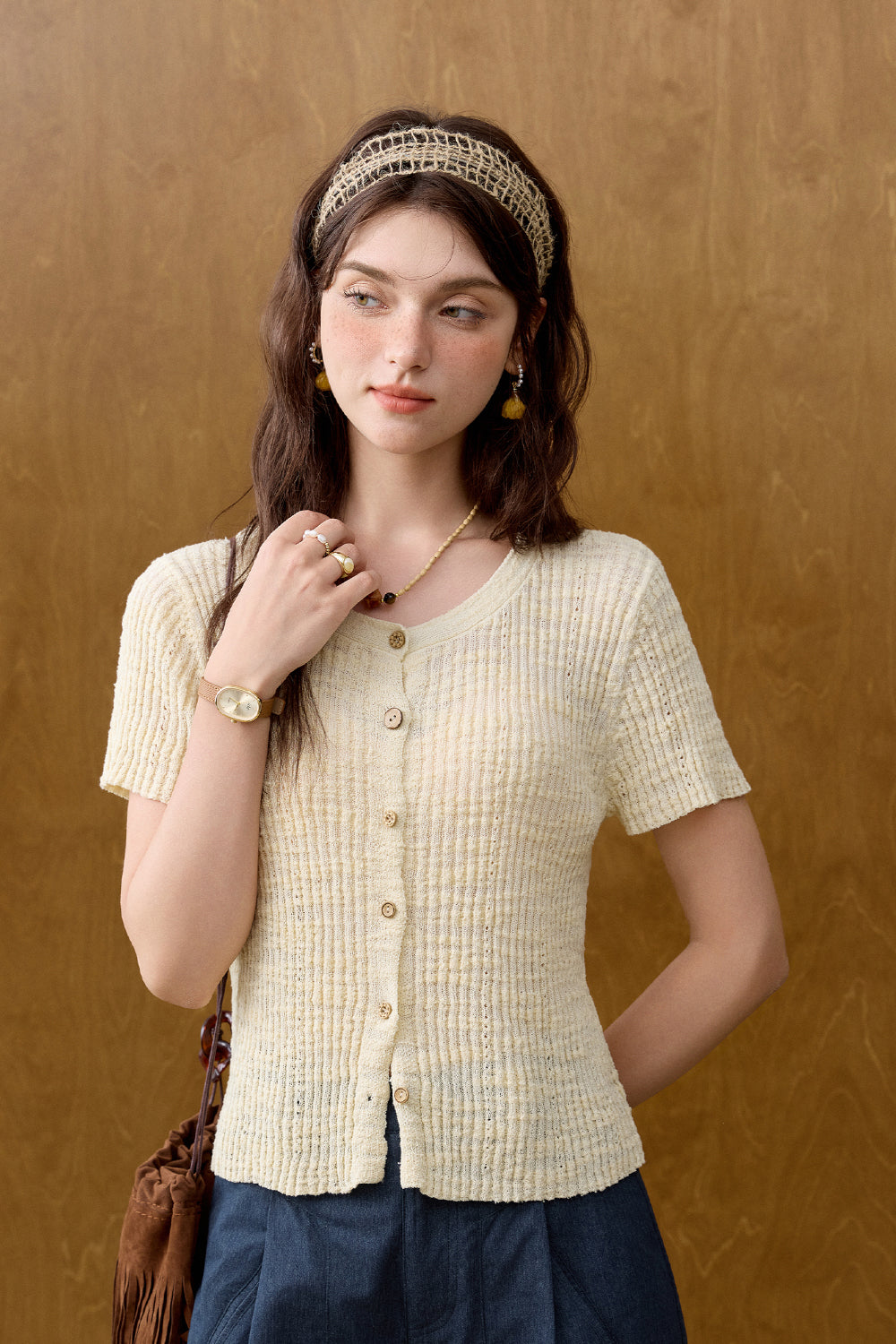 Knit T-shirt for Women