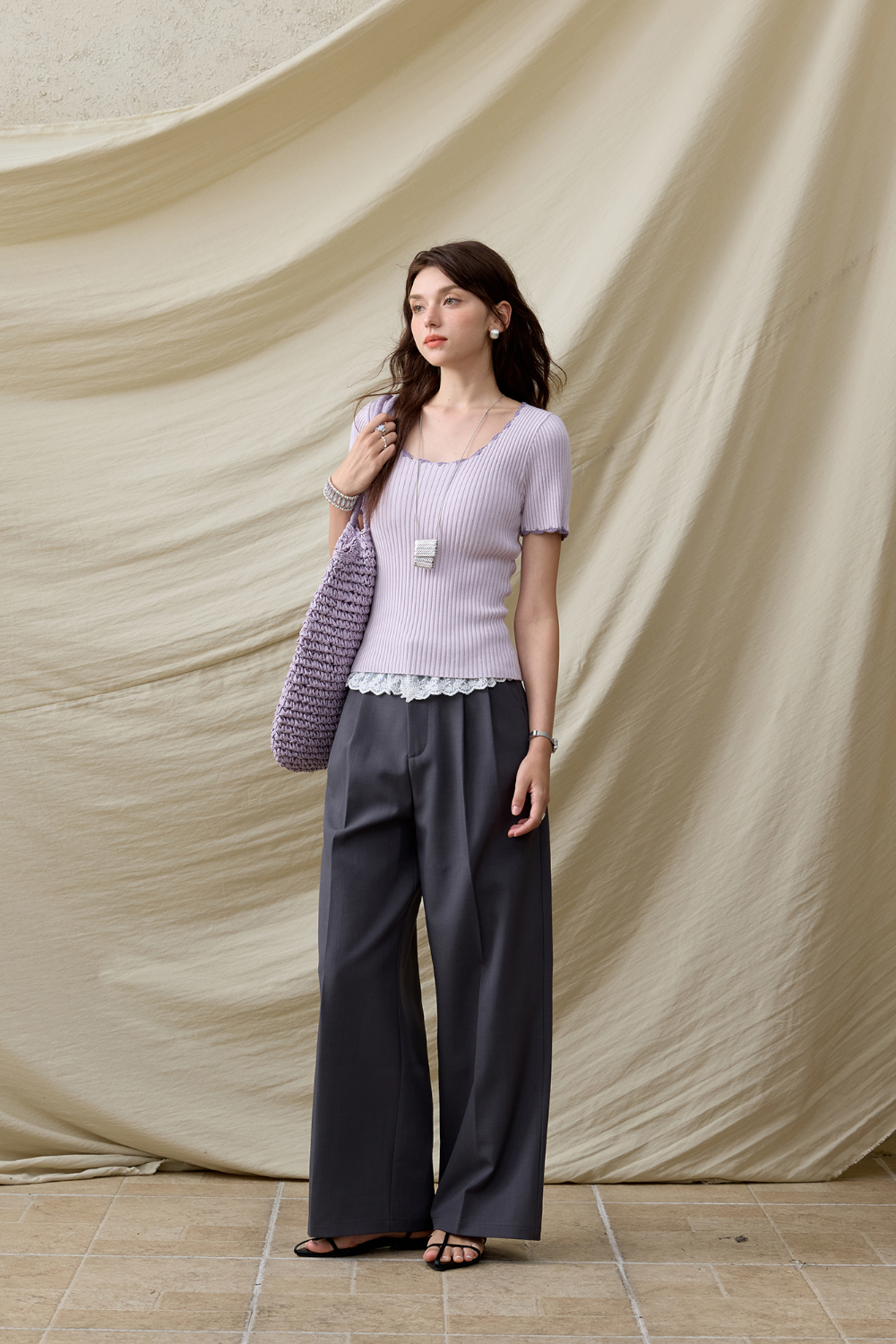 Knit T-shirt for Women