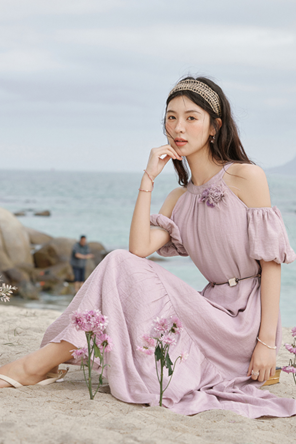 Gaun Bahu Terbuka untuk Wanita