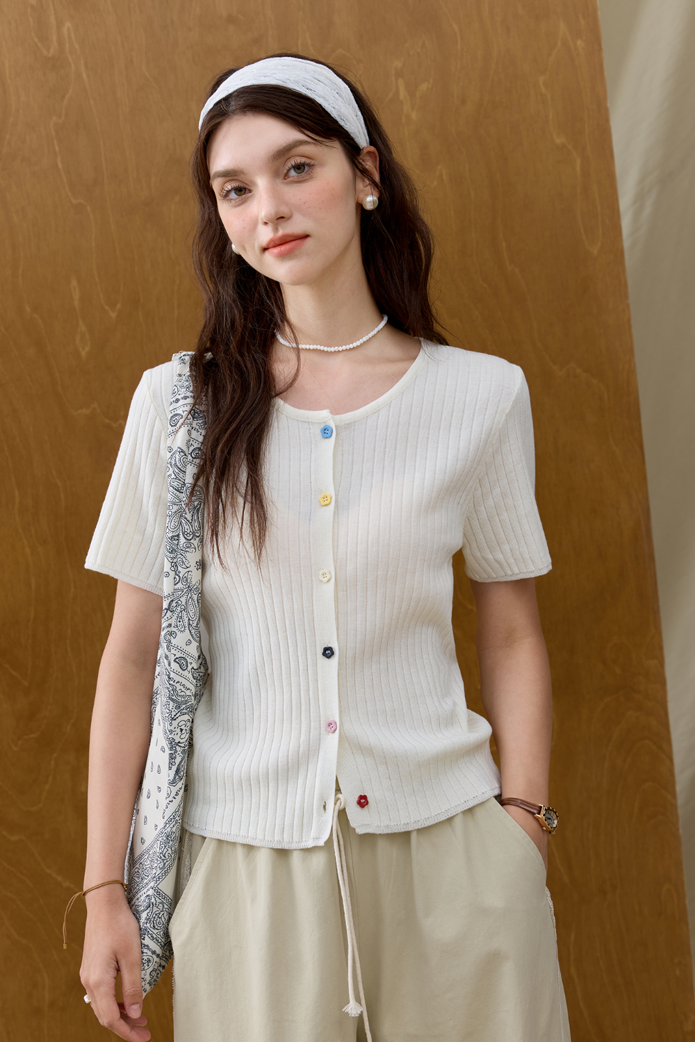 Knit T-shirt for Women