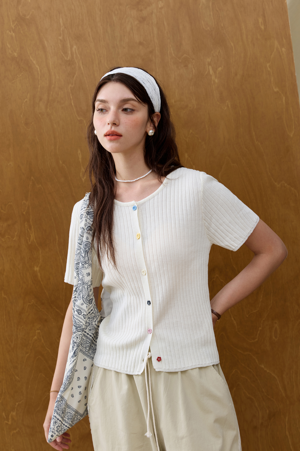 Knit T-shirt for Women