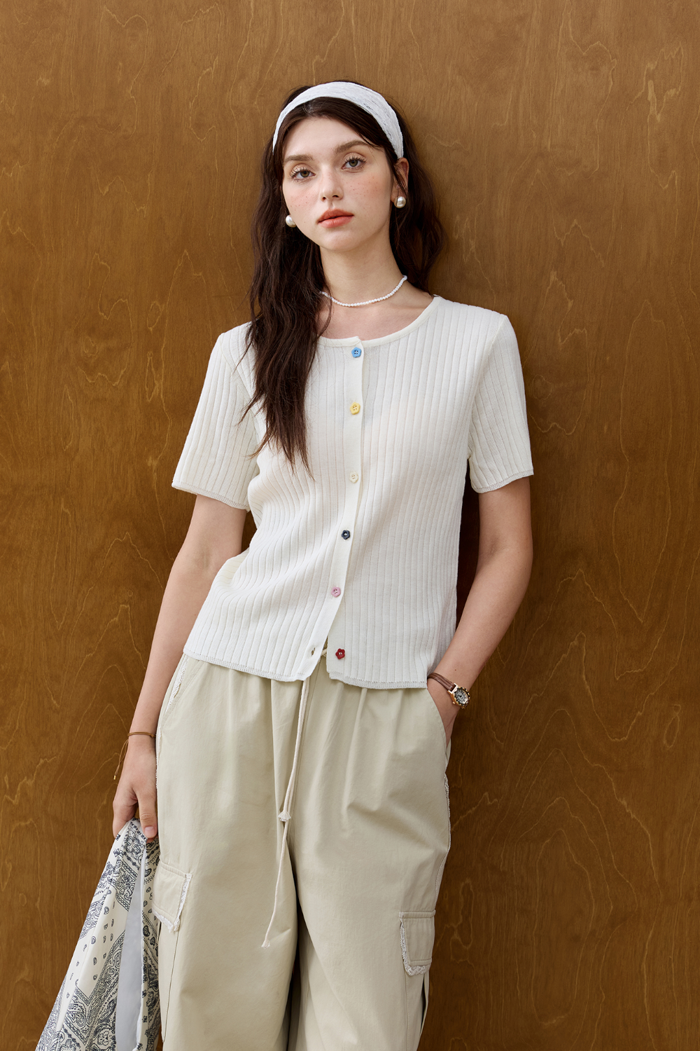 Knit T-shirt for Women