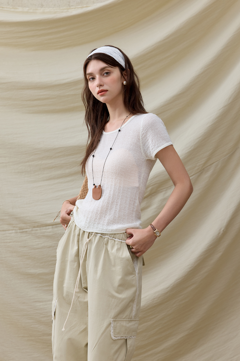 Knit T-shirt for Women