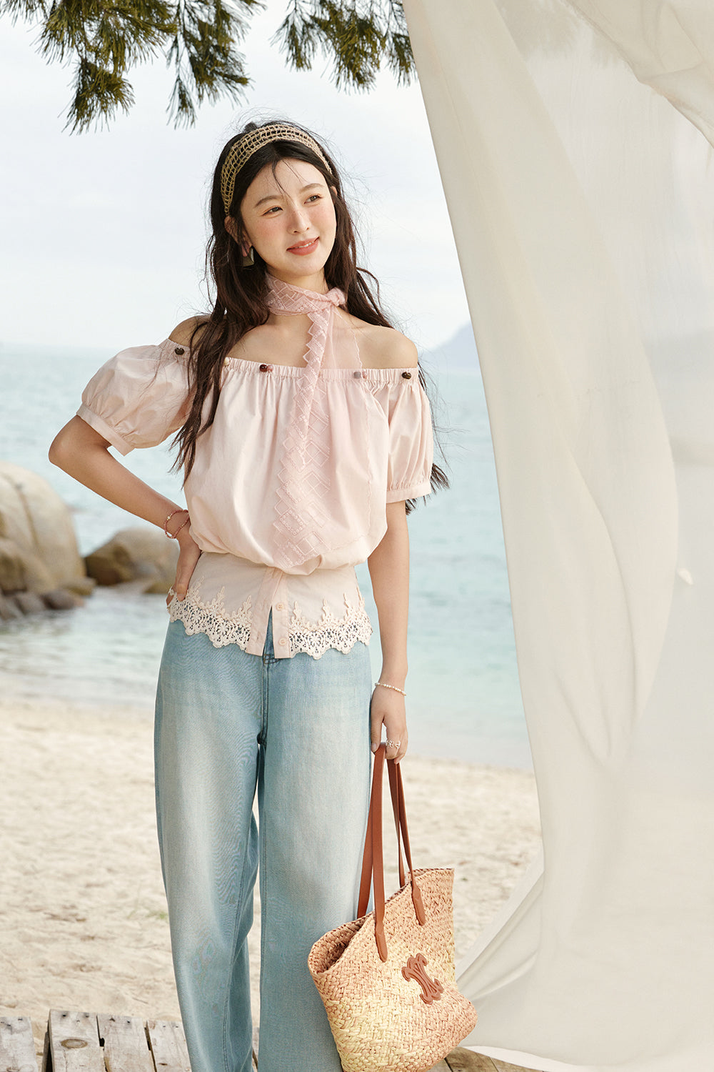 Off-shoulder Blouses for Women