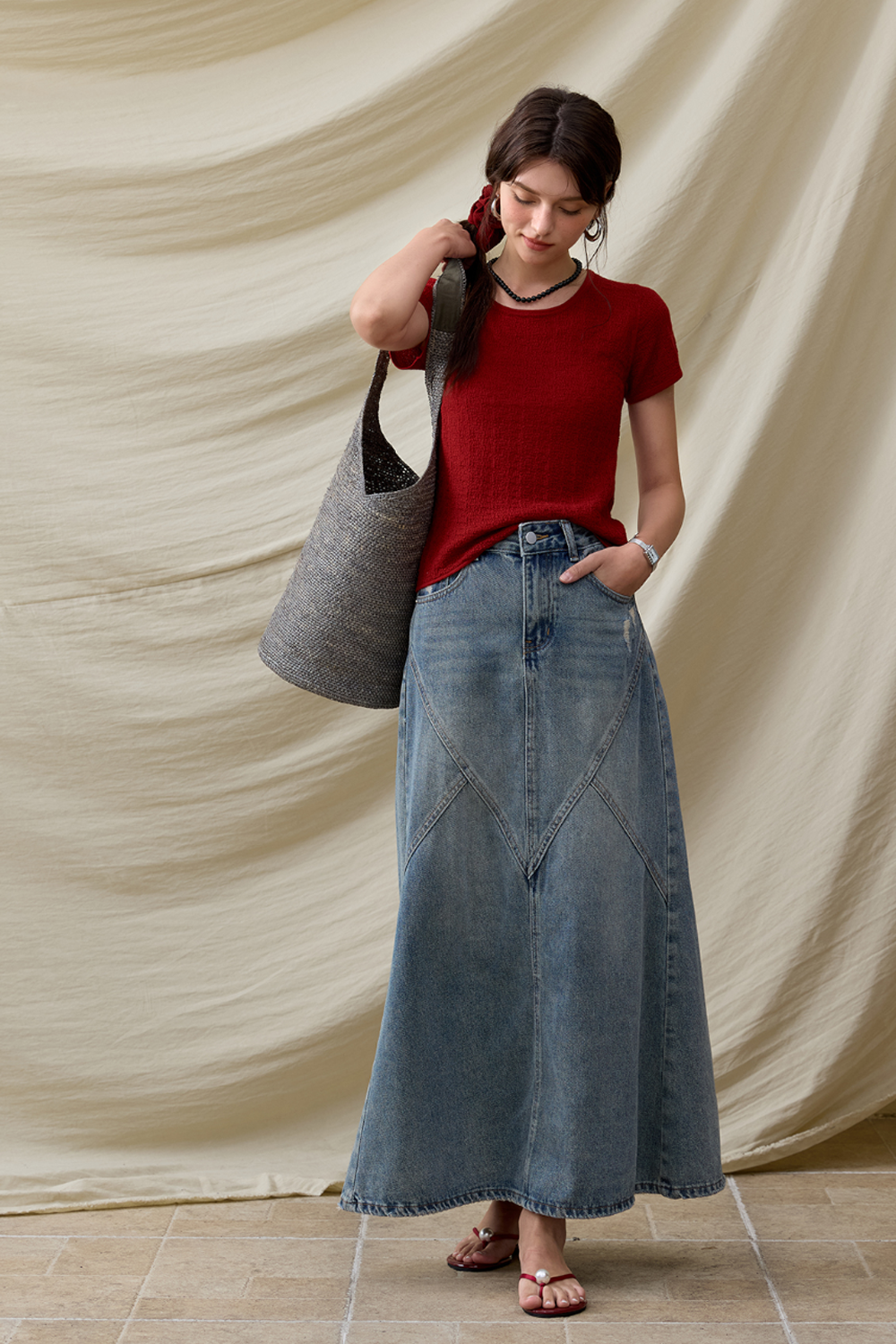 Kaos Rajut untuk Wanita