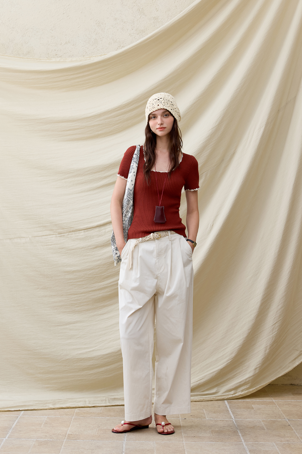 Knit T-shirt for Women