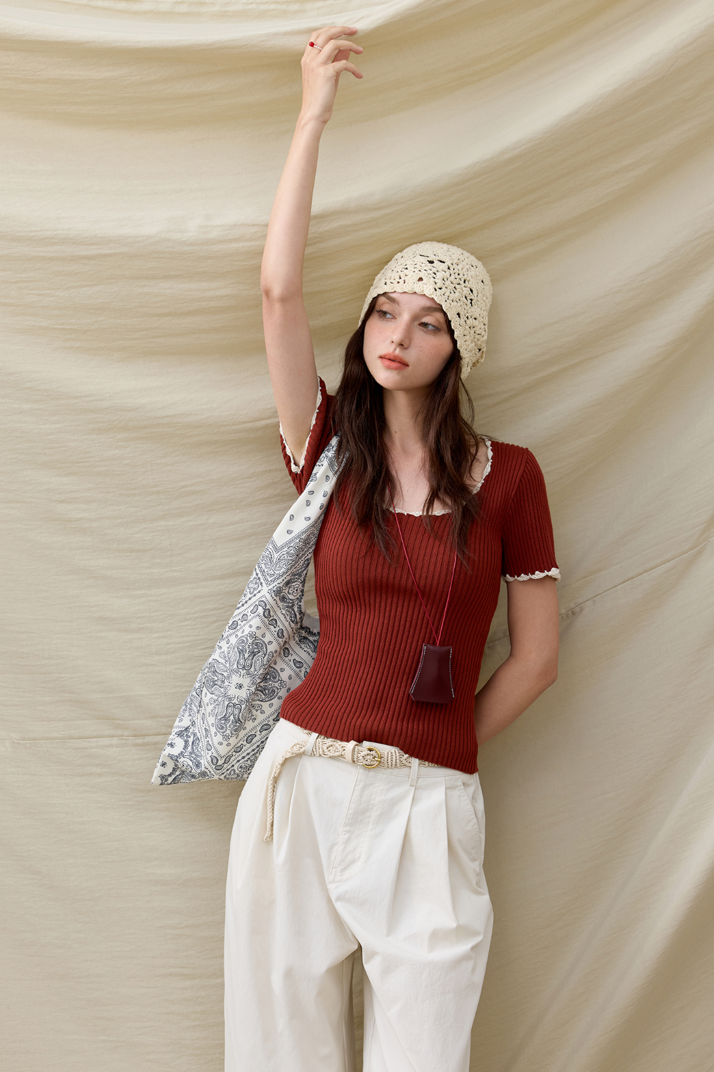 Knit T-shirt for Women