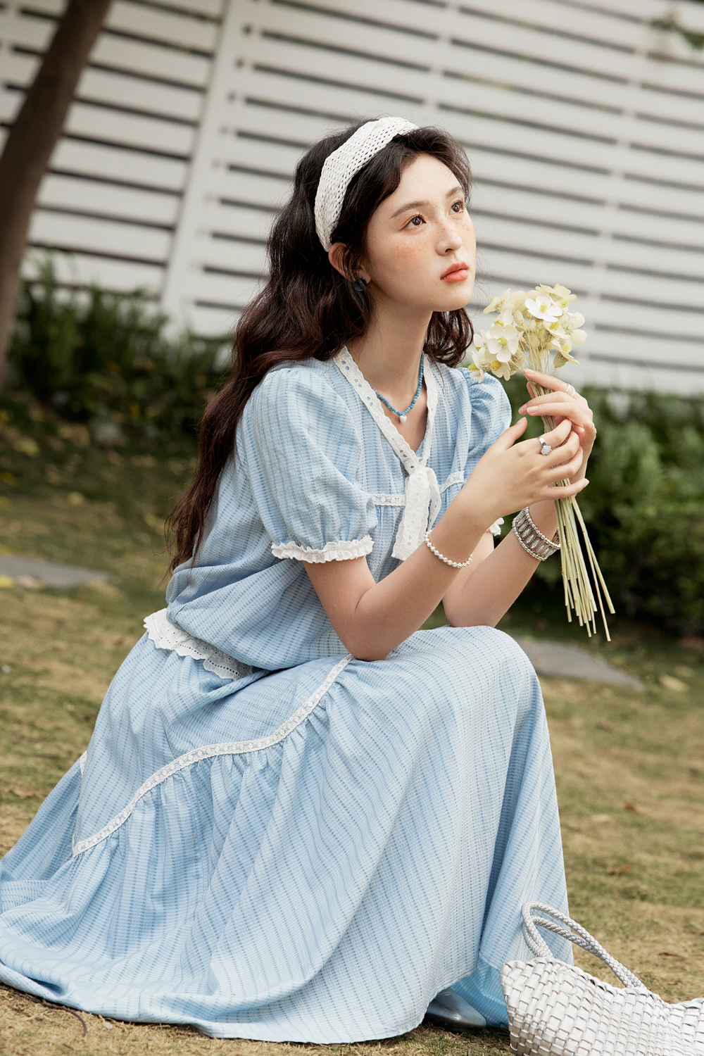 Blouse and Skirt Set