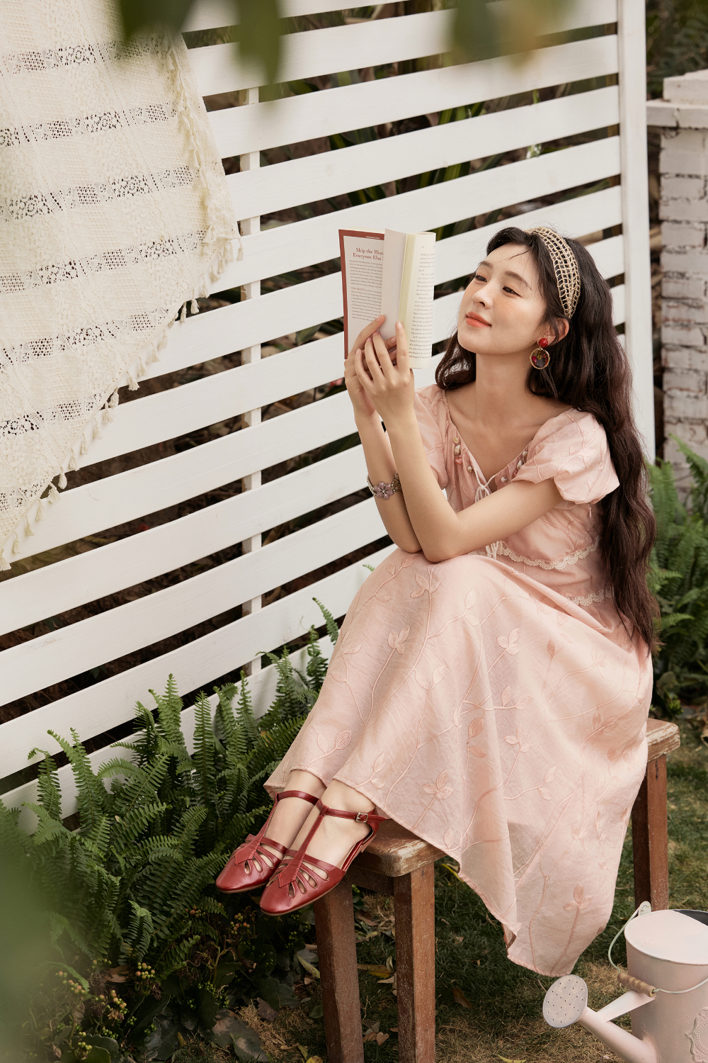 Gaun Maxi A-line untuk Wanita