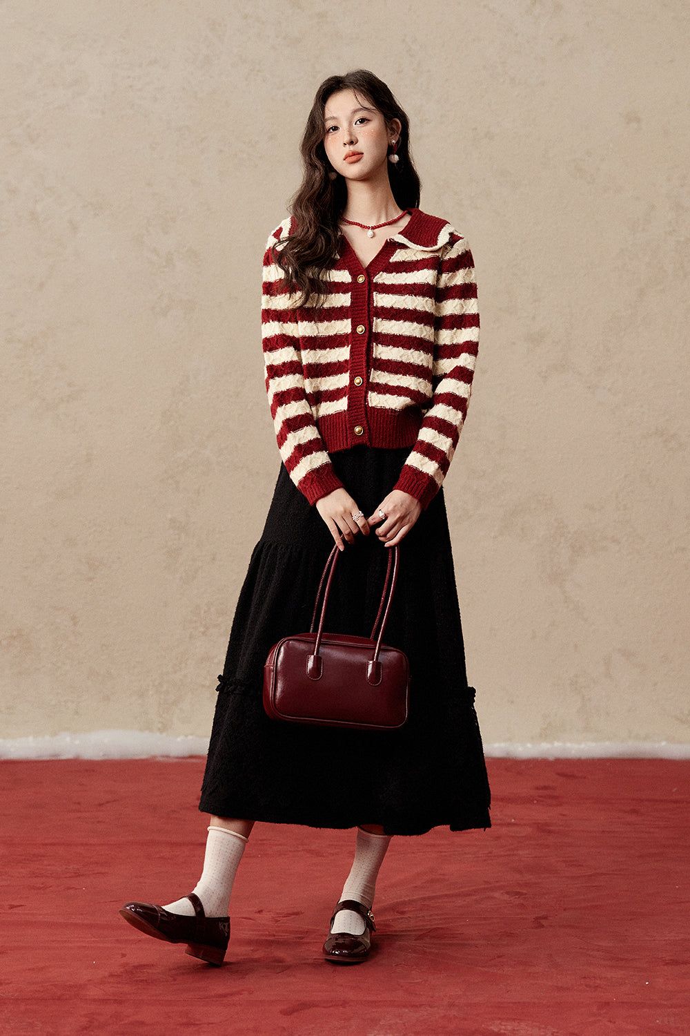 여성용 니트 셔츠