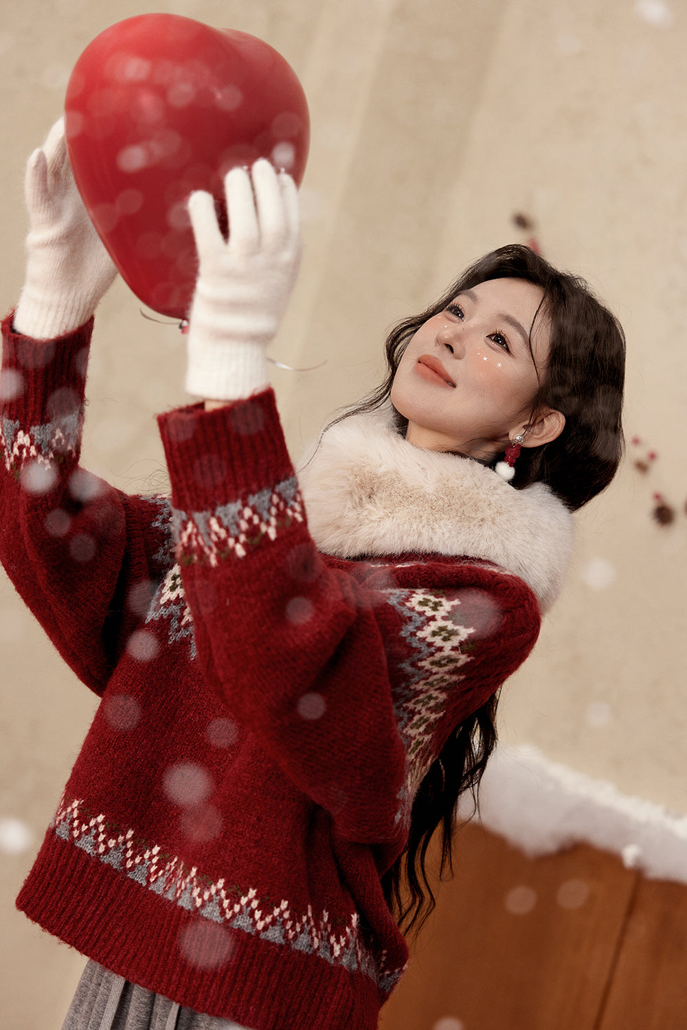 여성용 니트 셔츠