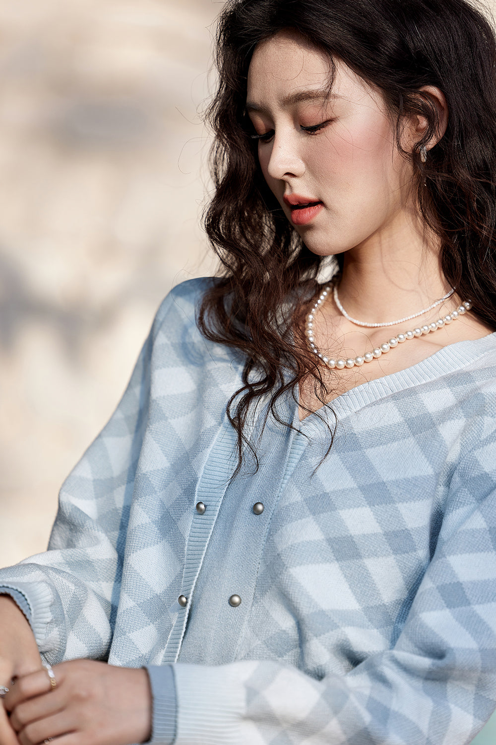 Áo Sơ Mi Nữ Dệt Kim