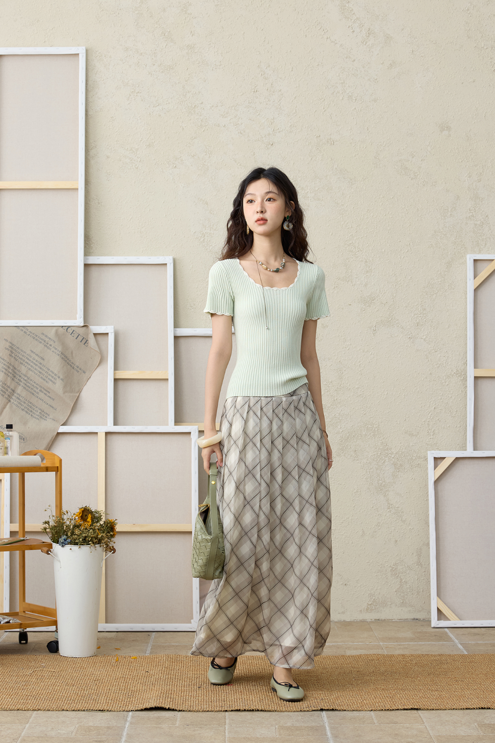 Knit T-shirt for Women