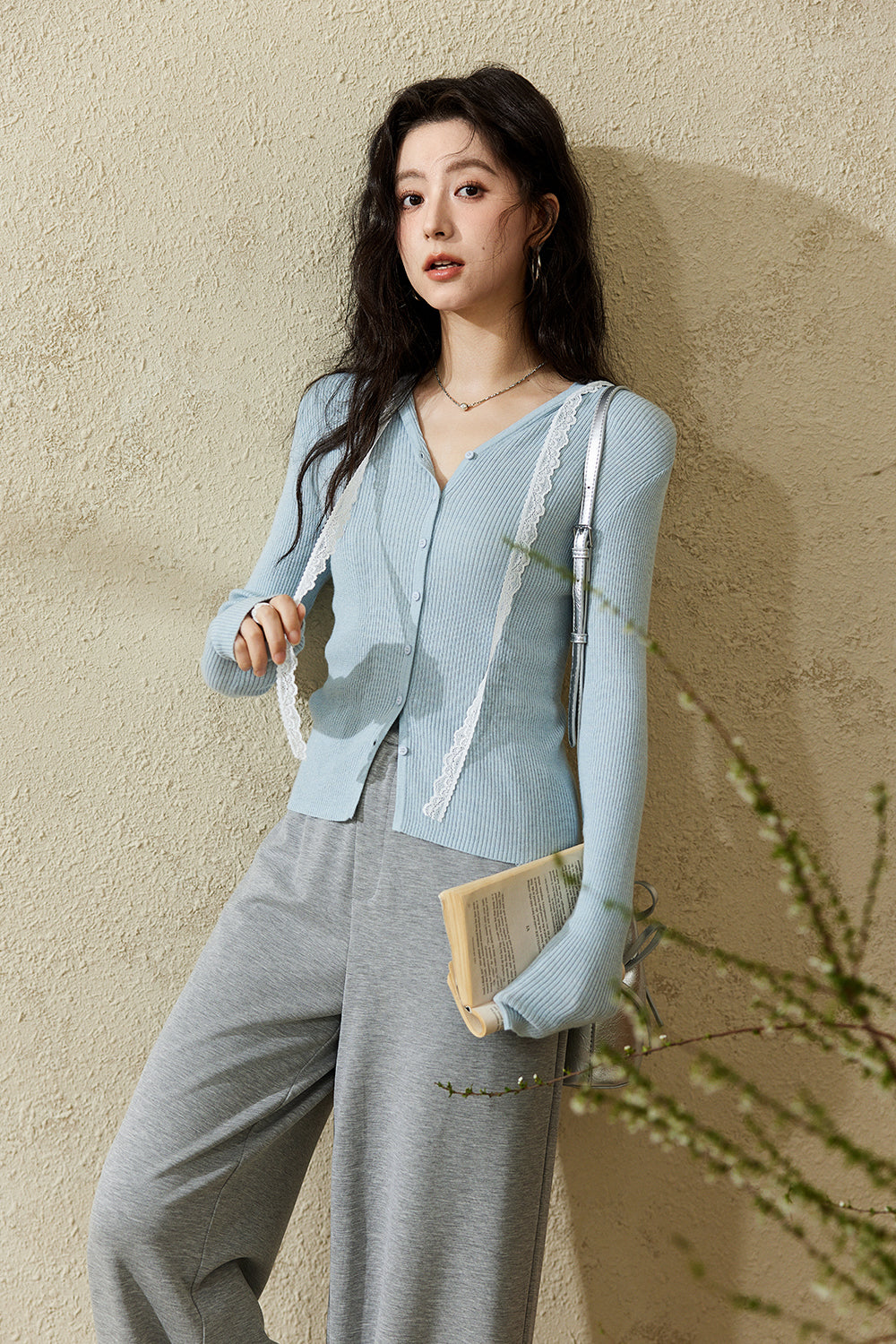 여성용 니트 셔츠