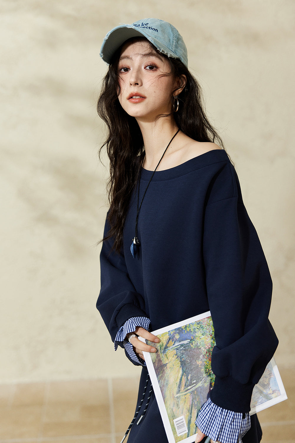 เซ็ตเสื้อสเวตเตอร์และกระโปรง