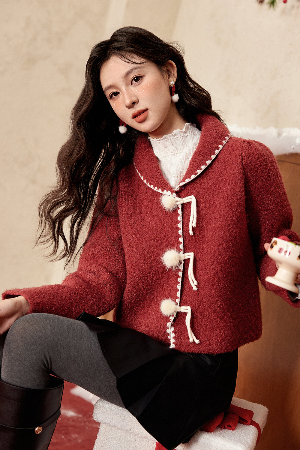 Áo Sơ Mi Nữ Dệt Kim