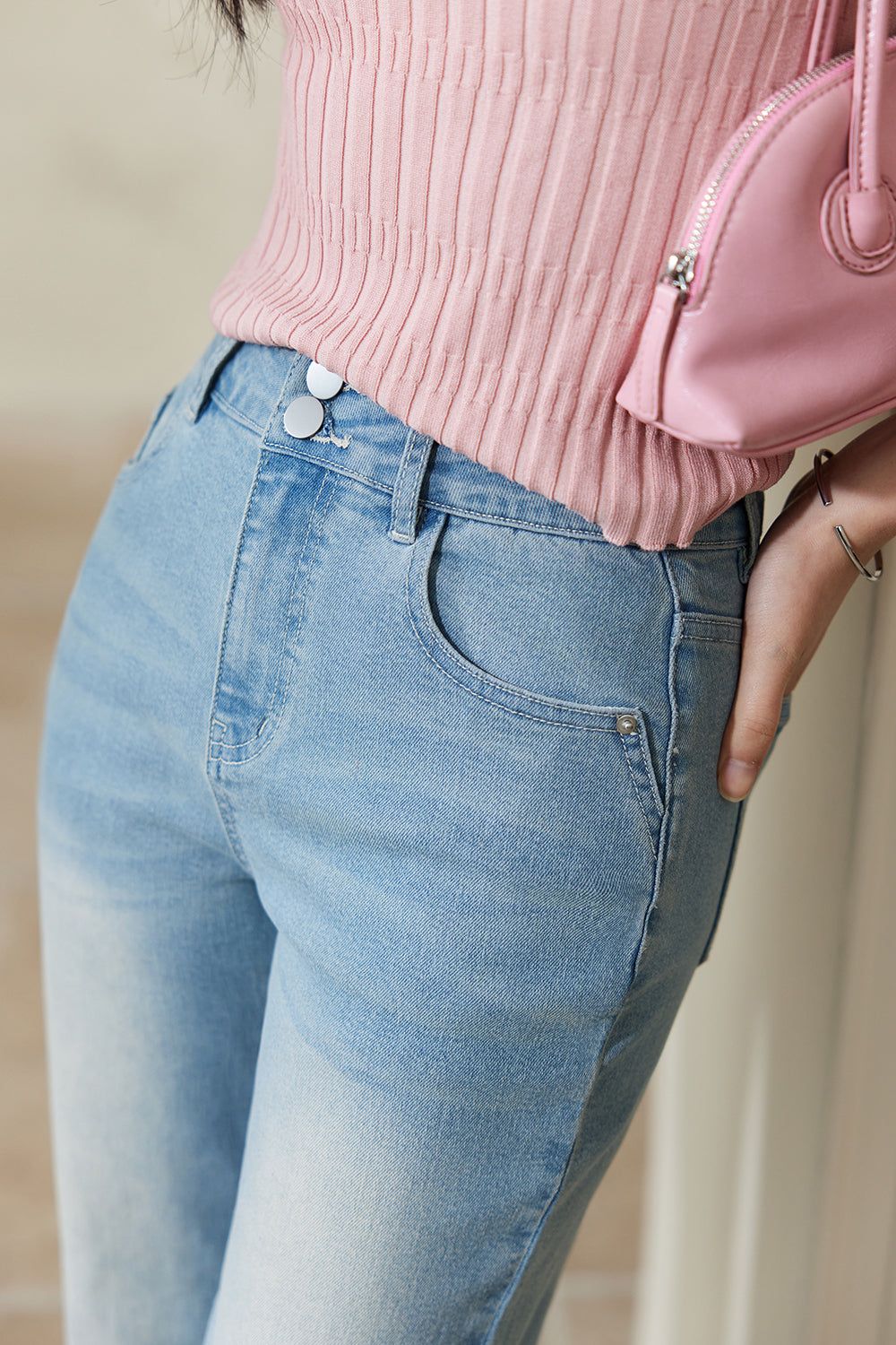 여성을위한 데님 청바지