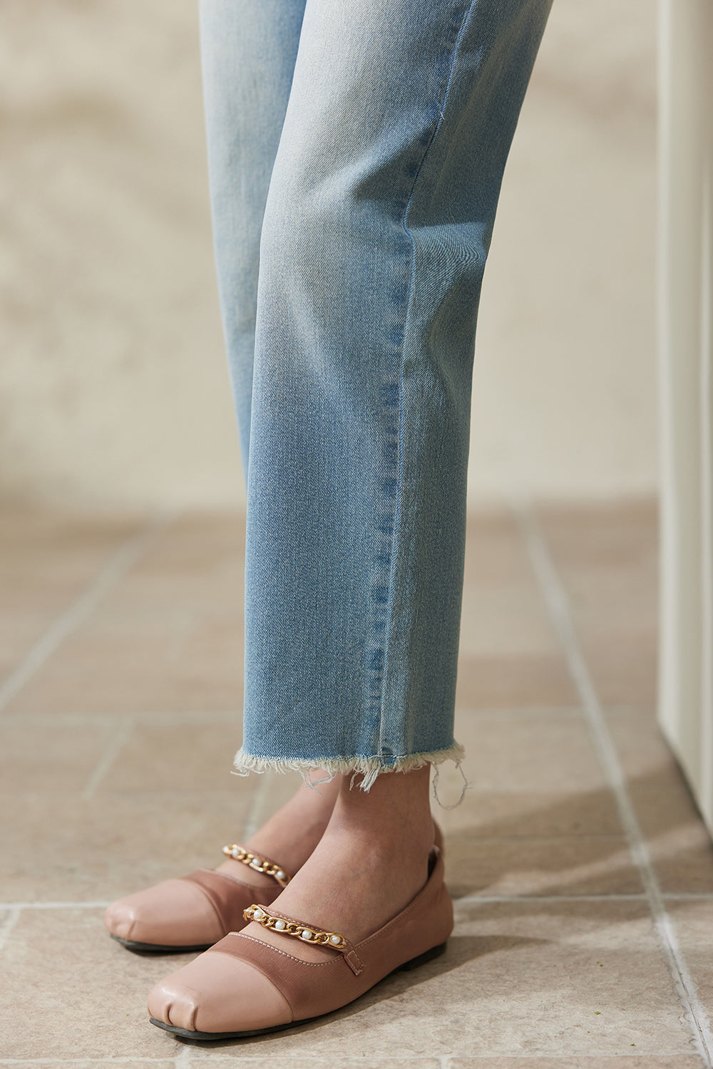 여성을위한 데님 청바지