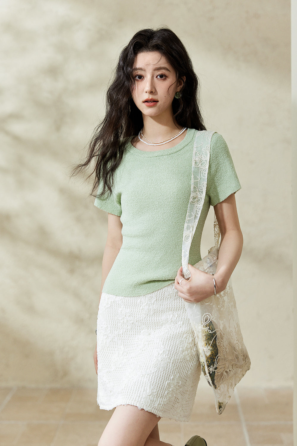 Áo thun dệt kim cho nữ