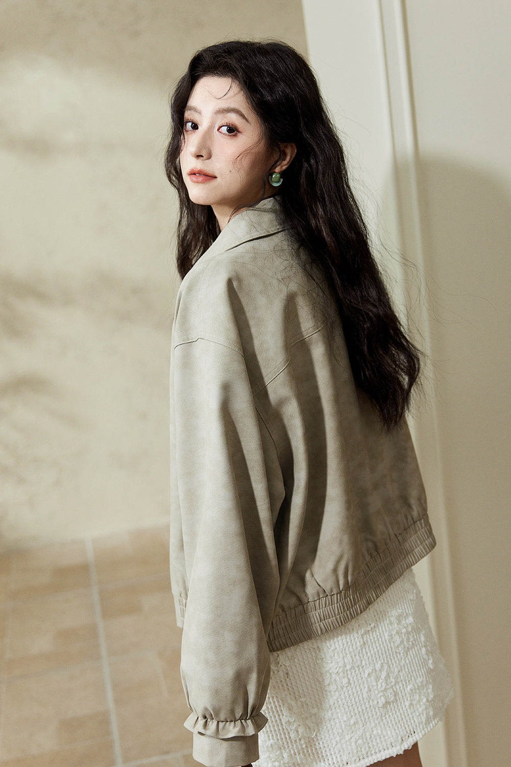 여성용 가죽 재킷