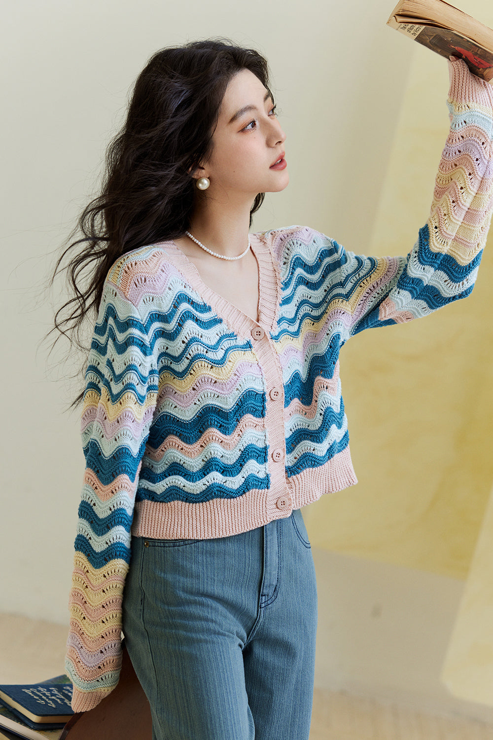 여성용 니트 셔츠