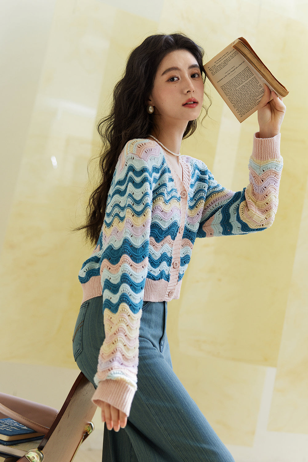 여성용 니트 셔츠