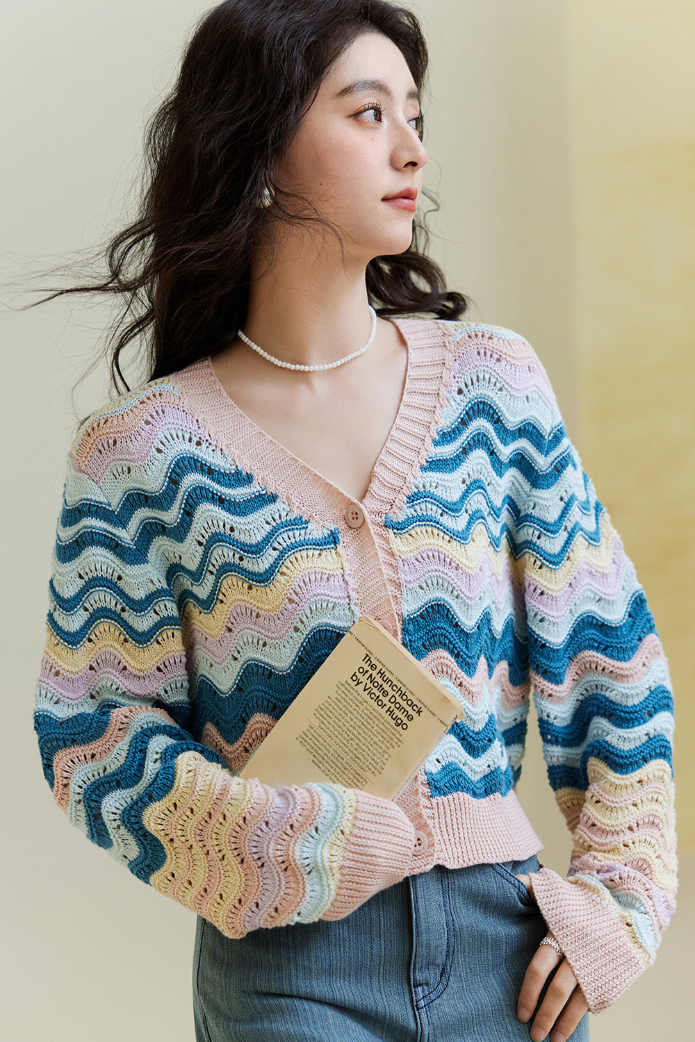 여성용 니트 셔츠