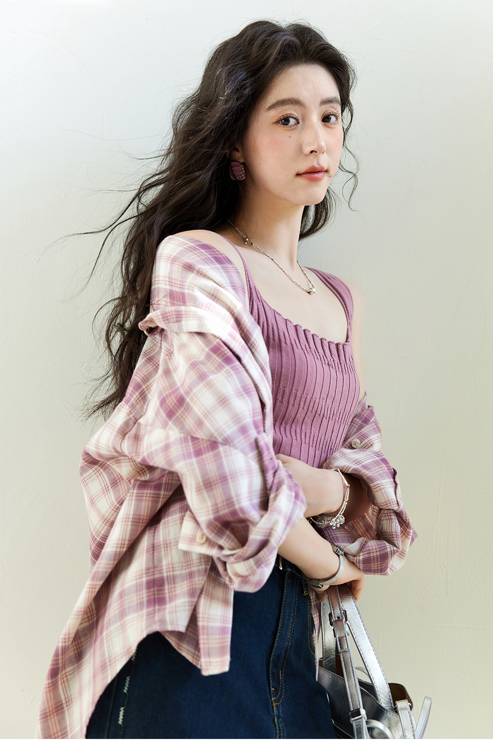 Atasan Tali Spaghetti untuk Wanita