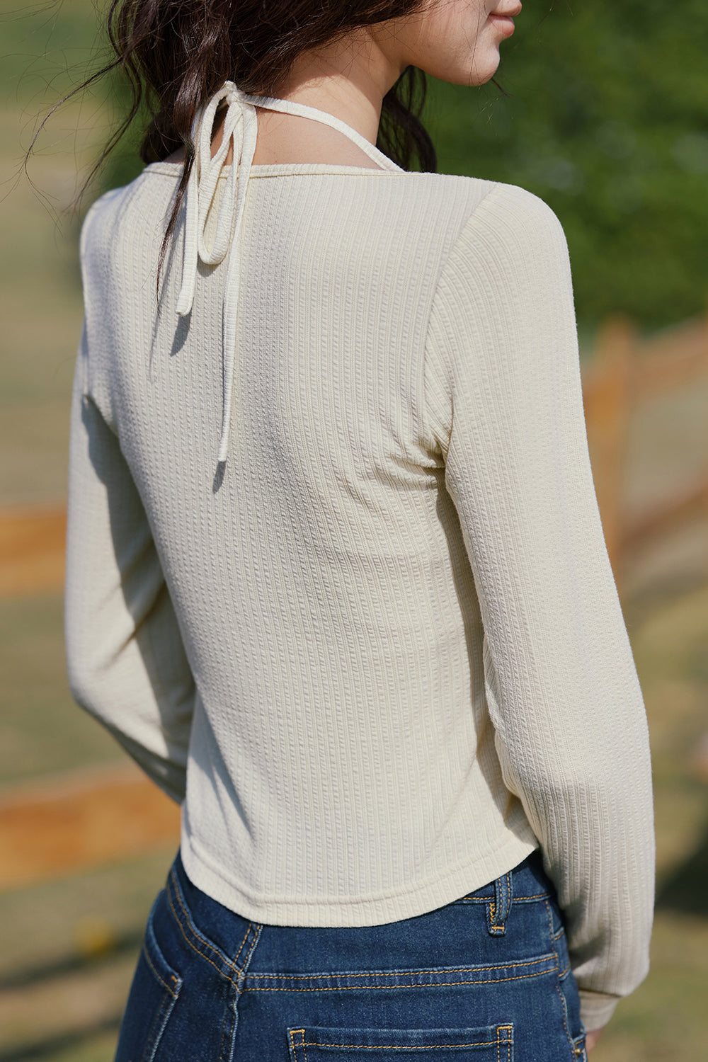 여성용 니트 셔츠