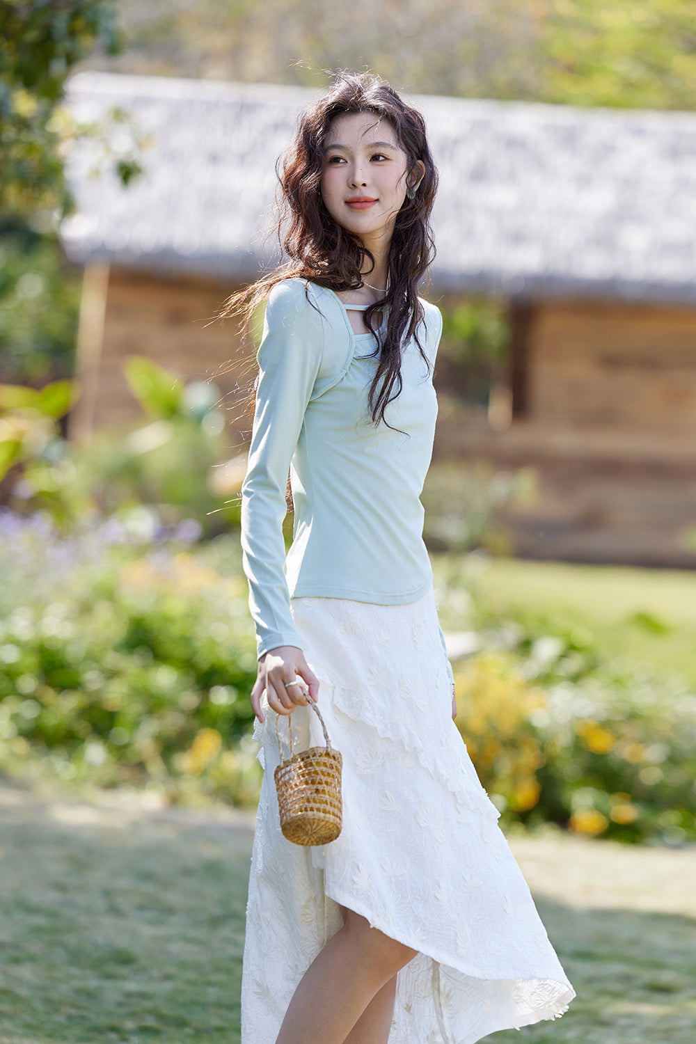 Áo Sơ Mi Nữ Dệt Kim