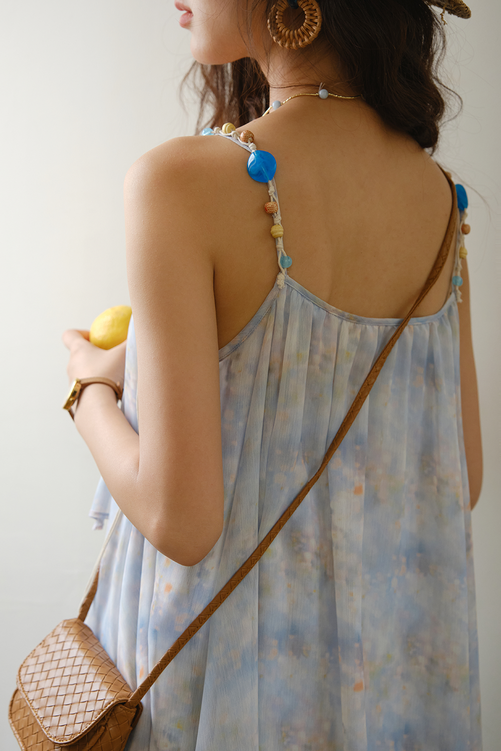 Gaun Tali Spaghetti untuk Wanita