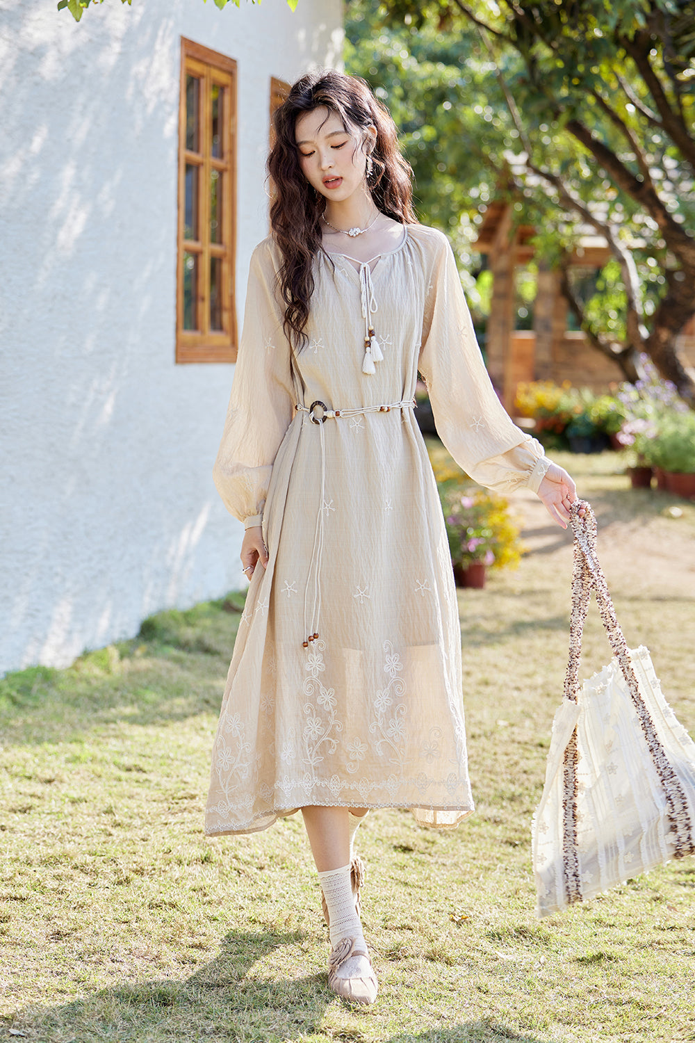 A-line Maxi Dress for Women