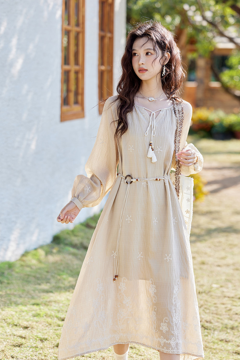 A-line Maxi Dress for Women