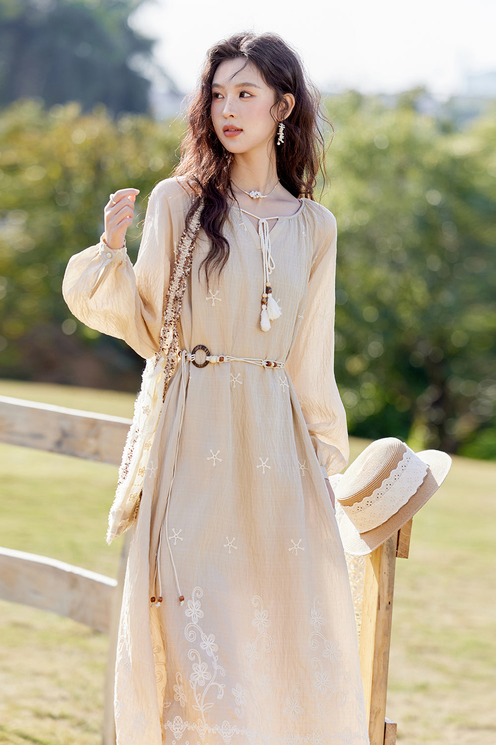 A-line Maxi Dress for Women