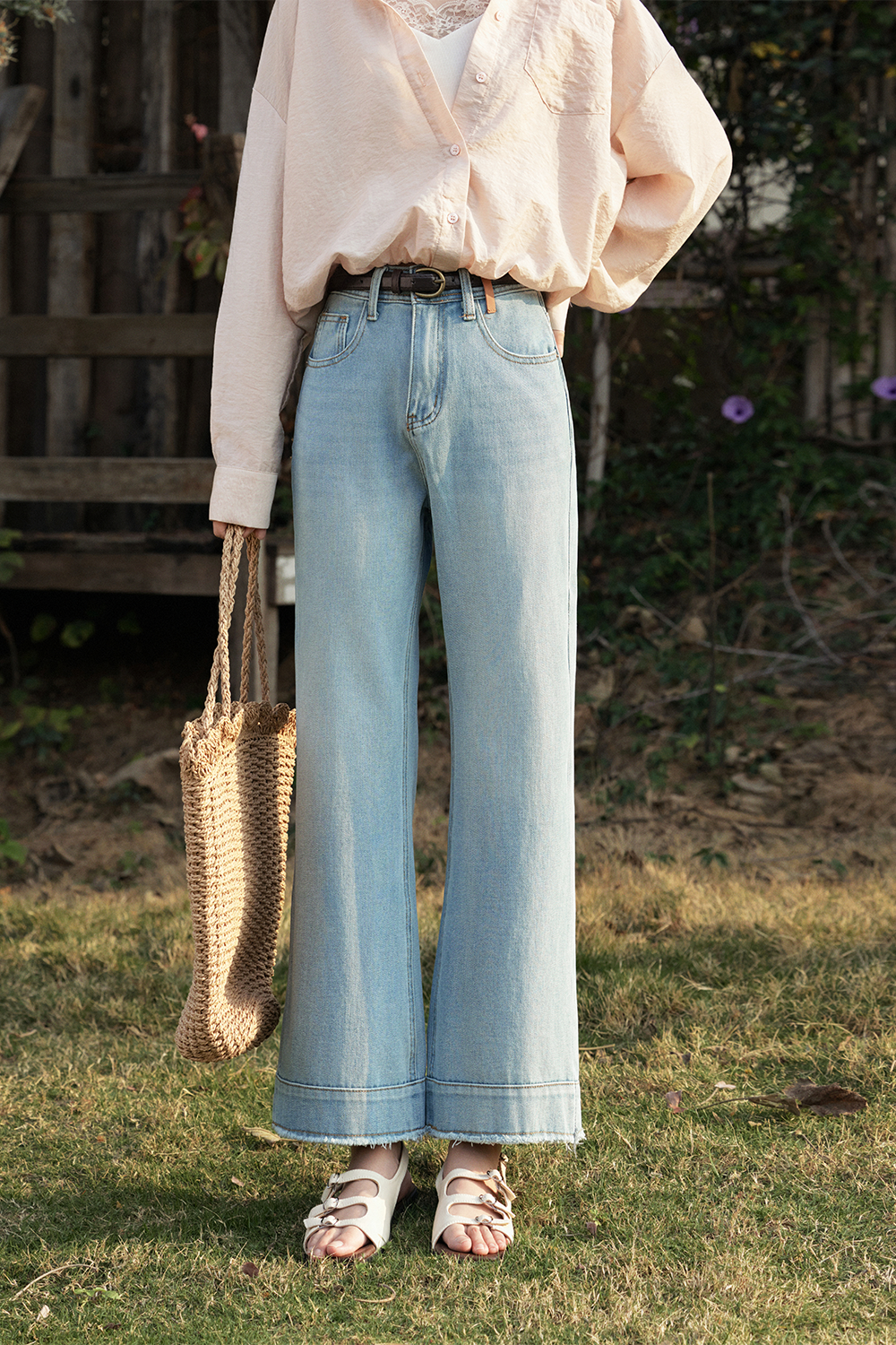 여성을위한 데님 청바지