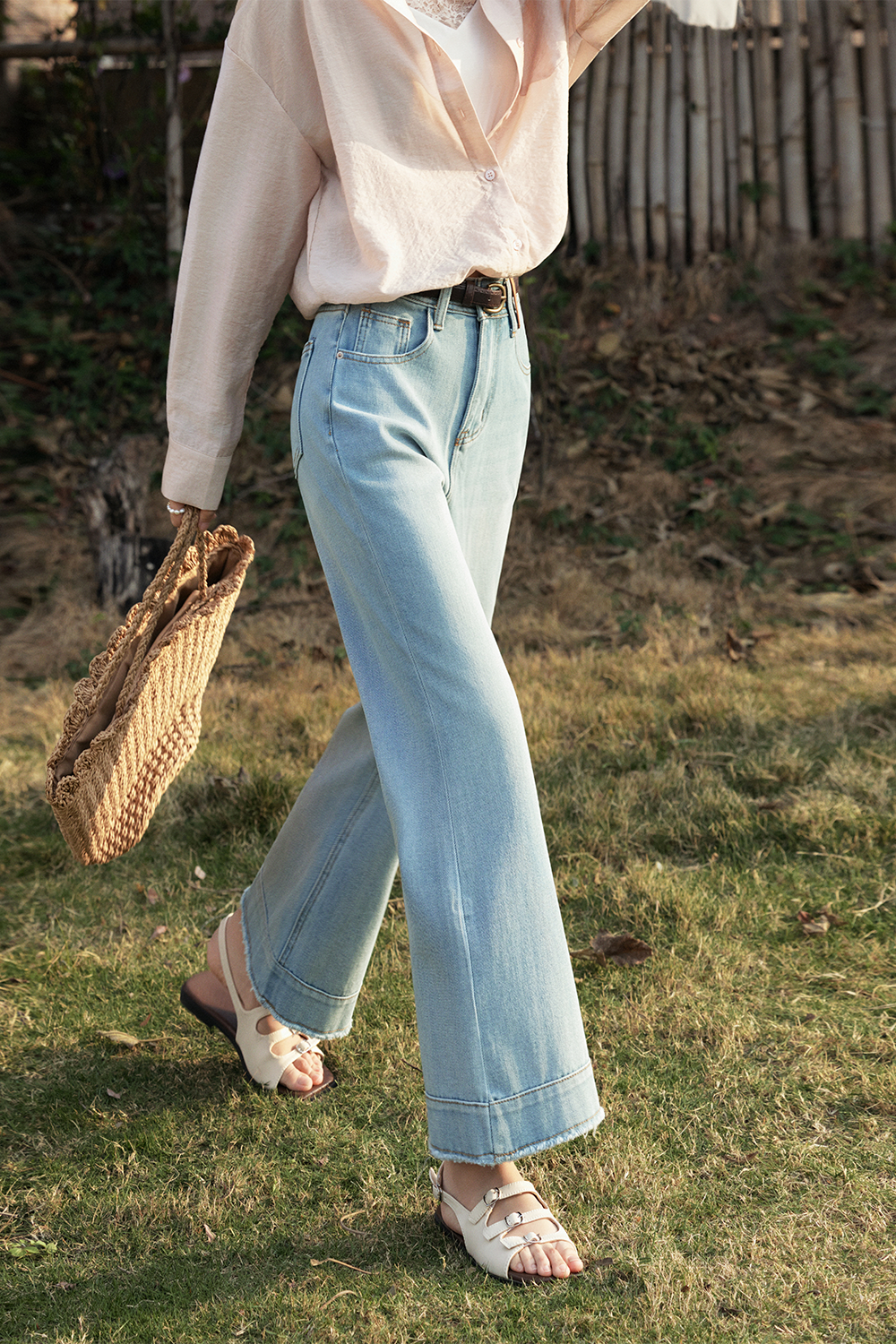 여성을위한 데님 청바지