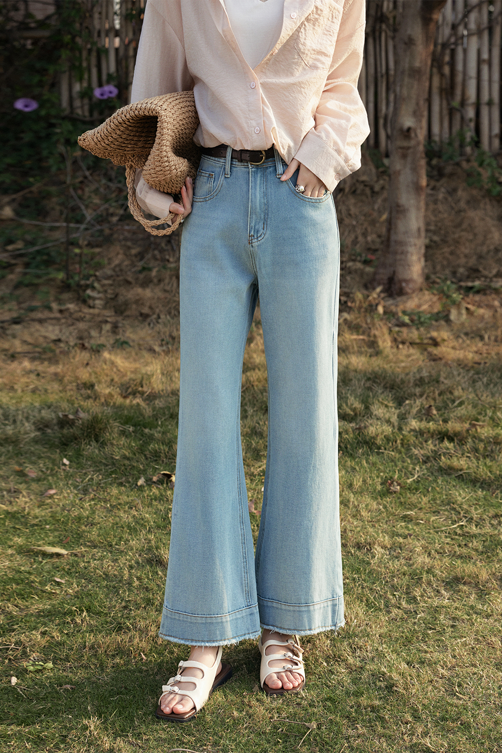 여성을위한 데님 청바지