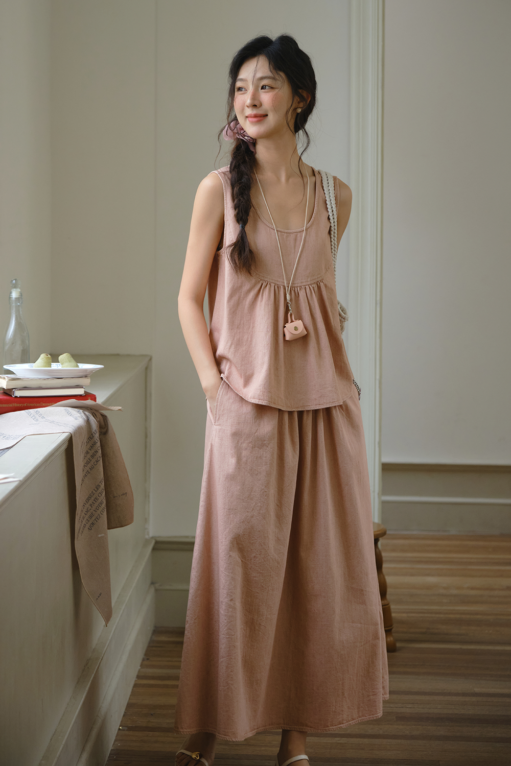 Blouse and Skirt Set