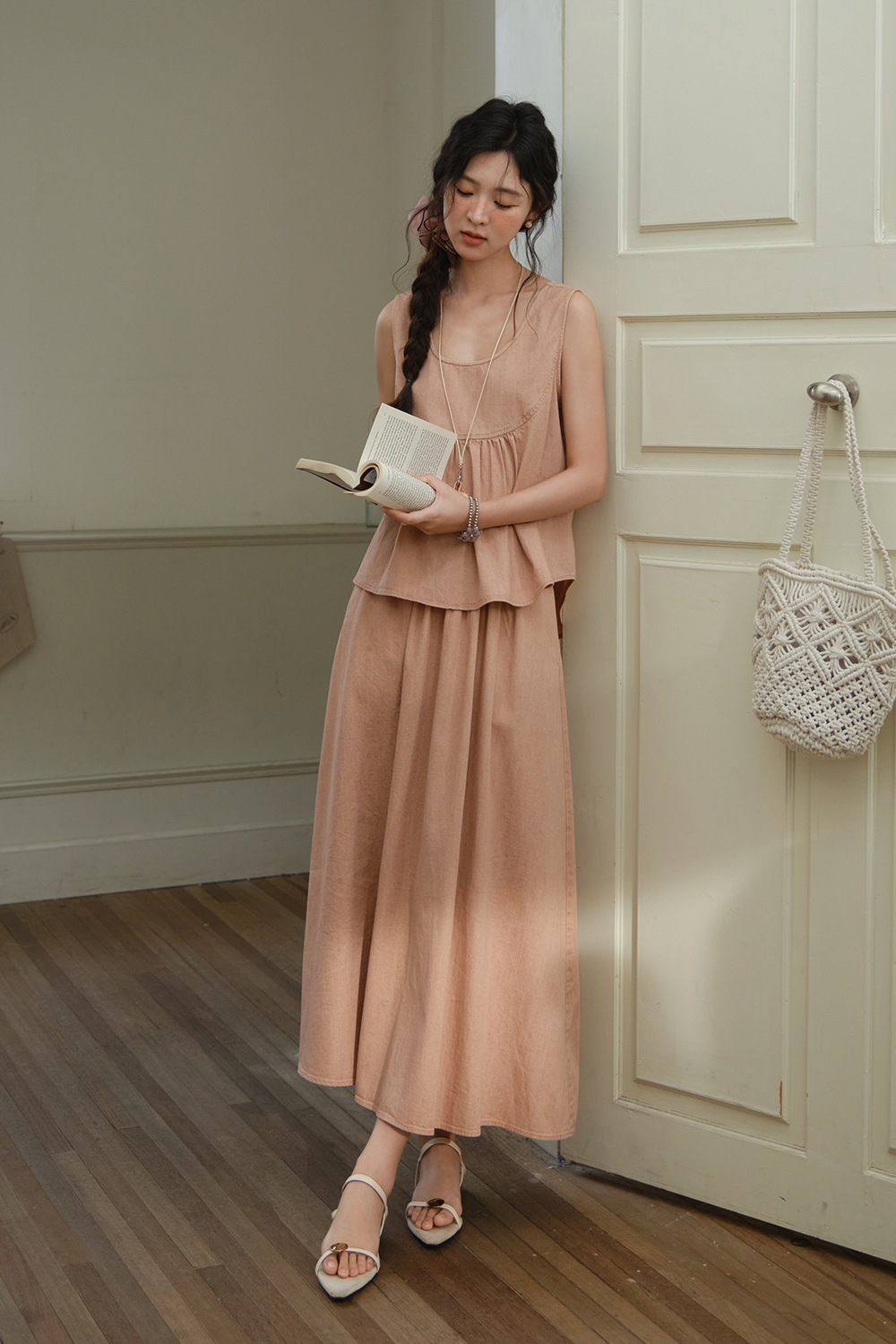 Blouse and Skirt Set