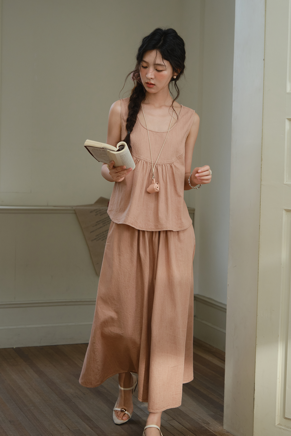 Blouse and Skirt Set