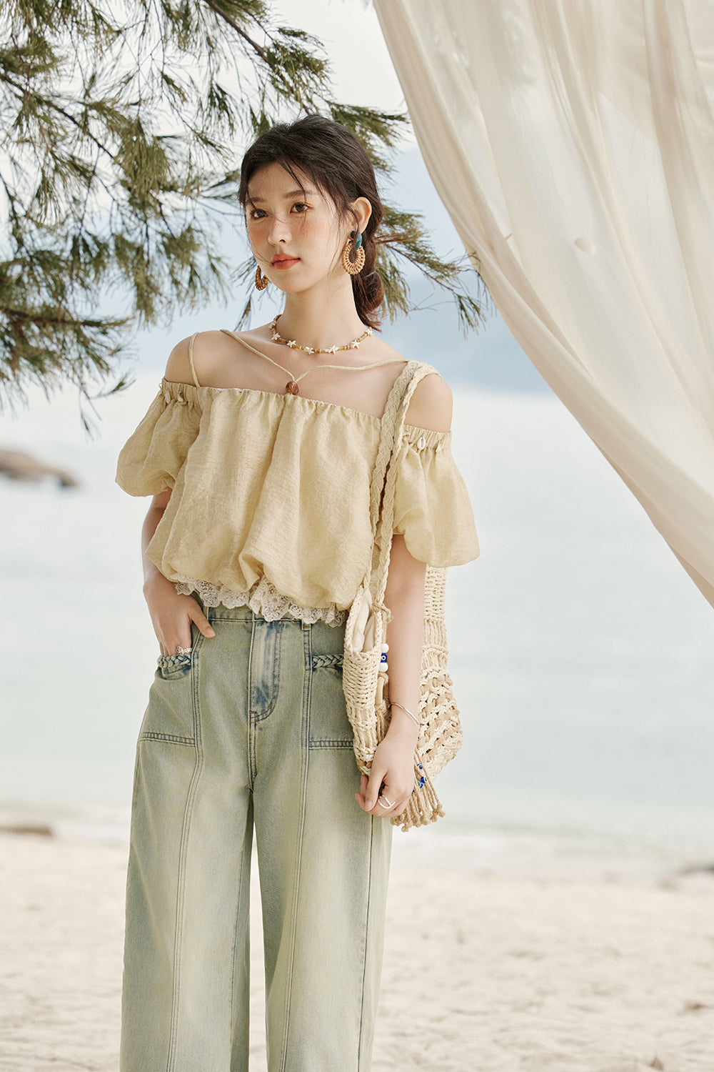Off-shoulder Blouses for Women