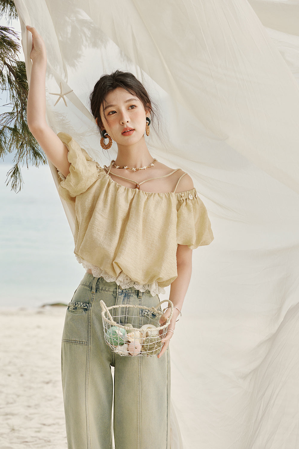 Off-shoulder Blouses for Women
