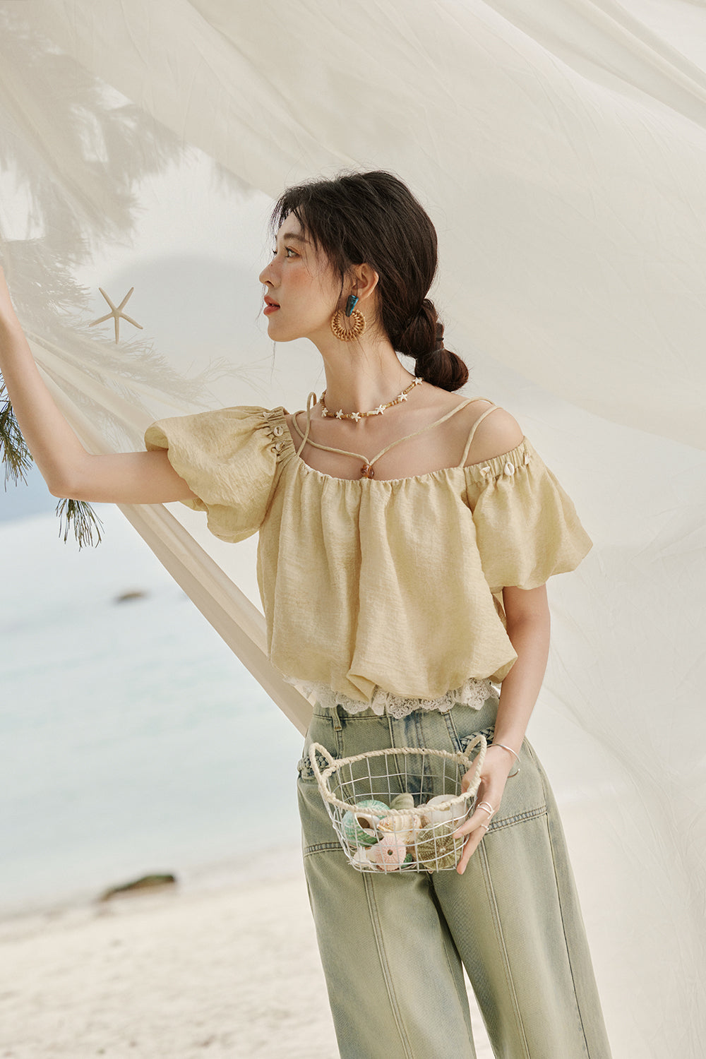 Off-shoulder Blouses for Women