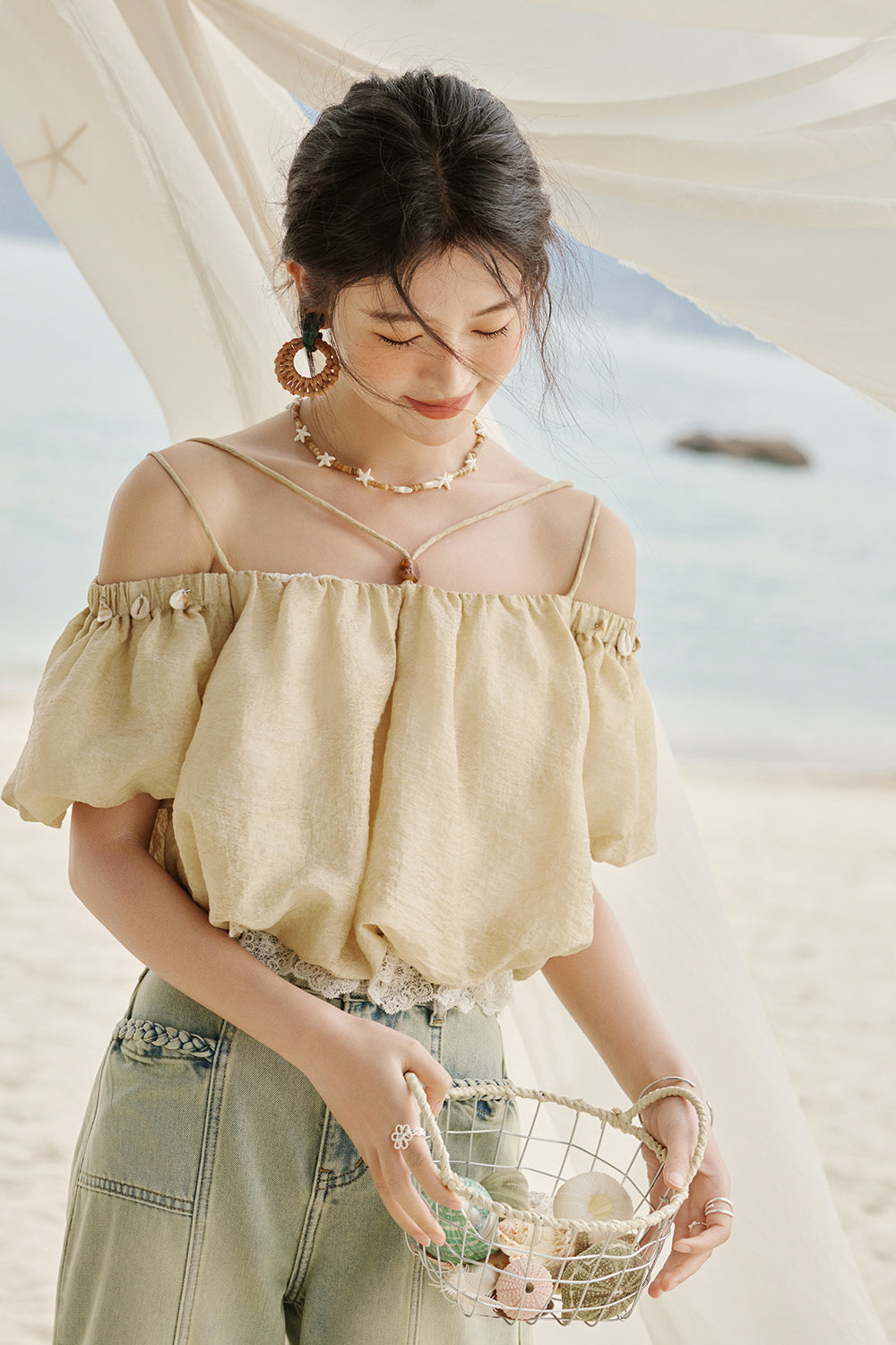 Off-shoulder Blouses for Women