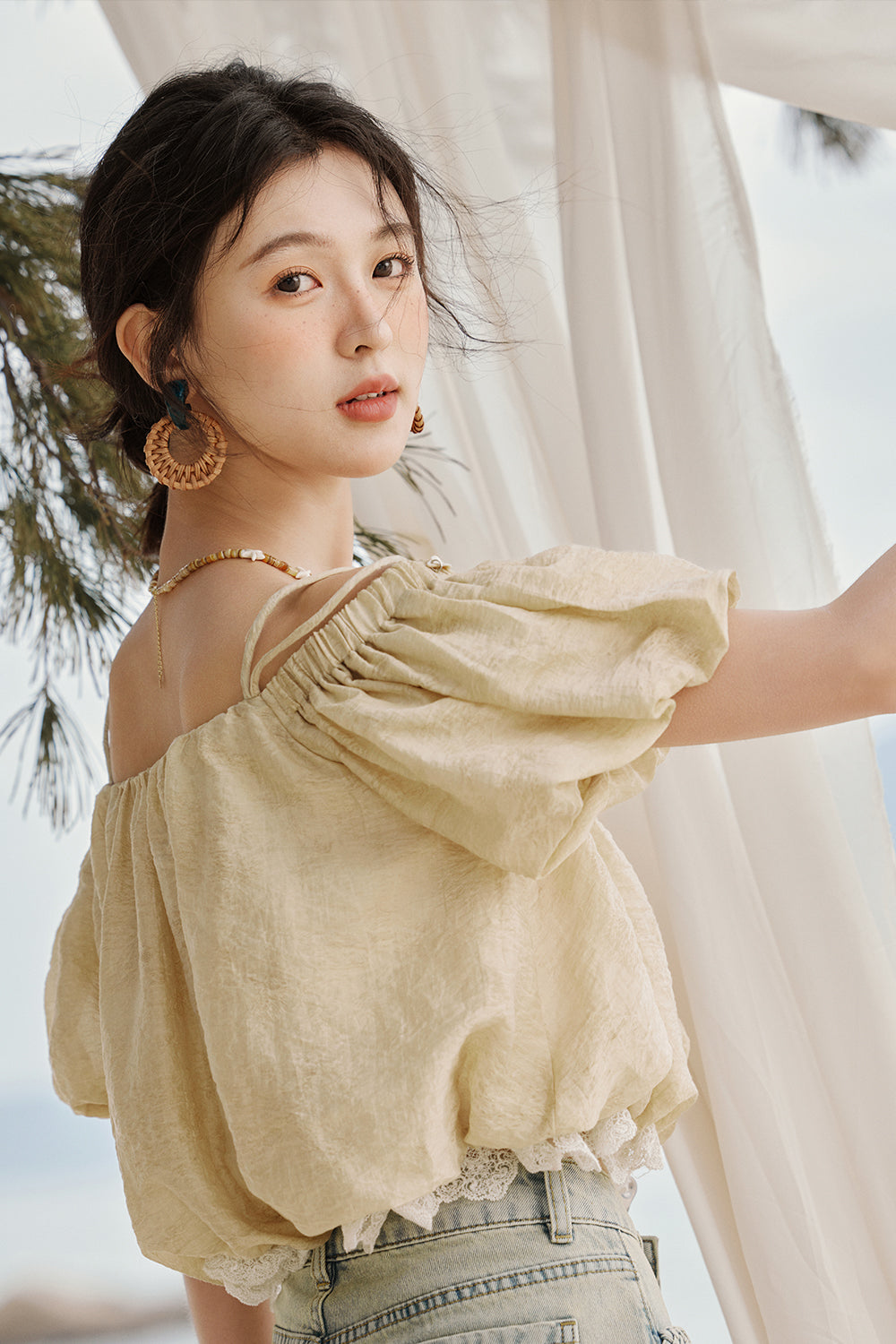 Off-shoulder Blouses for Women